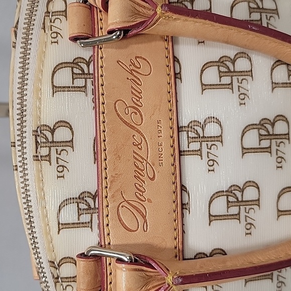 Dooney & Bourke Genuine Florentine Vacchetta Leather Handbag / Crossbody - Picture 6 of 15